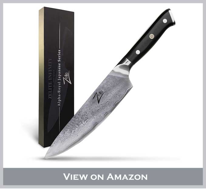 Zelite Infinity Chef Knife 8 Inch, Japanese Chef Knife