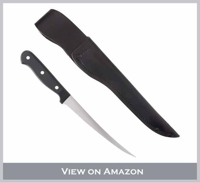 WÜSTHOF Gourmet 7" Fillet Knife with Leather Sheath